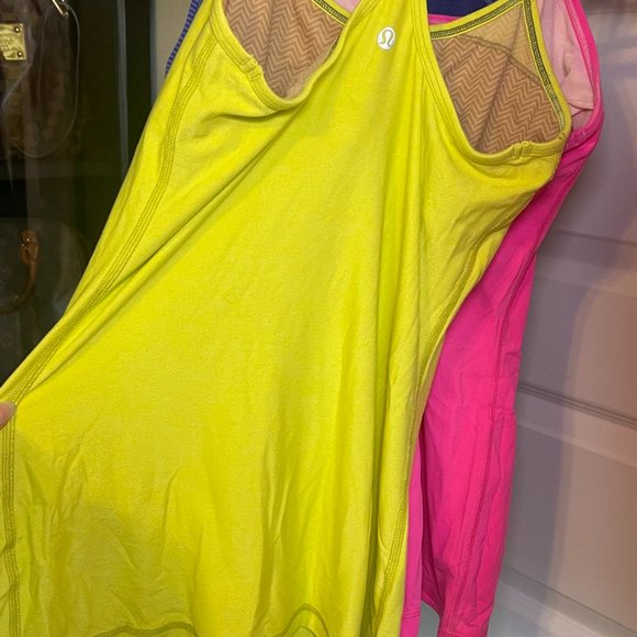 Lululemon Power Y Tanks - BUNDLE, set of 5 (size 4) - Picture 5 of 12